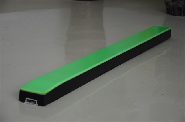 OEM Wear Resistant UHMW-PE Rubber Impact Bar untuk Conveyor Belting